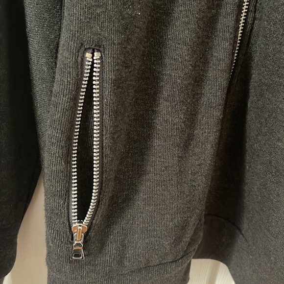 Inc international concepts Charcoal grey sweater with zipper - Picture 4 of 5